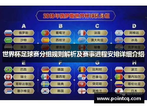 世界杯足球赛分组规则解析及赛事进程安排详细介绍