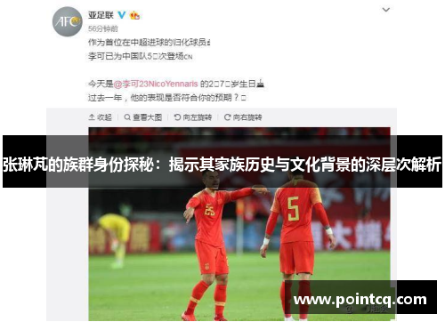 张琳芃的族群身份探秘：揭示其家族历史与文化背景的深层次解析